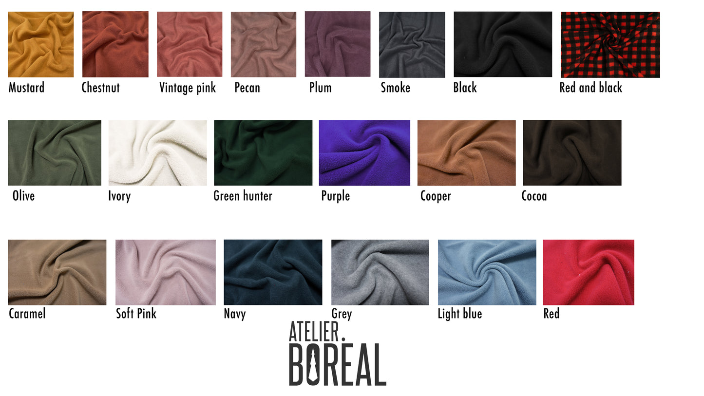 Made to measure sweater fleece for cats or dogs.