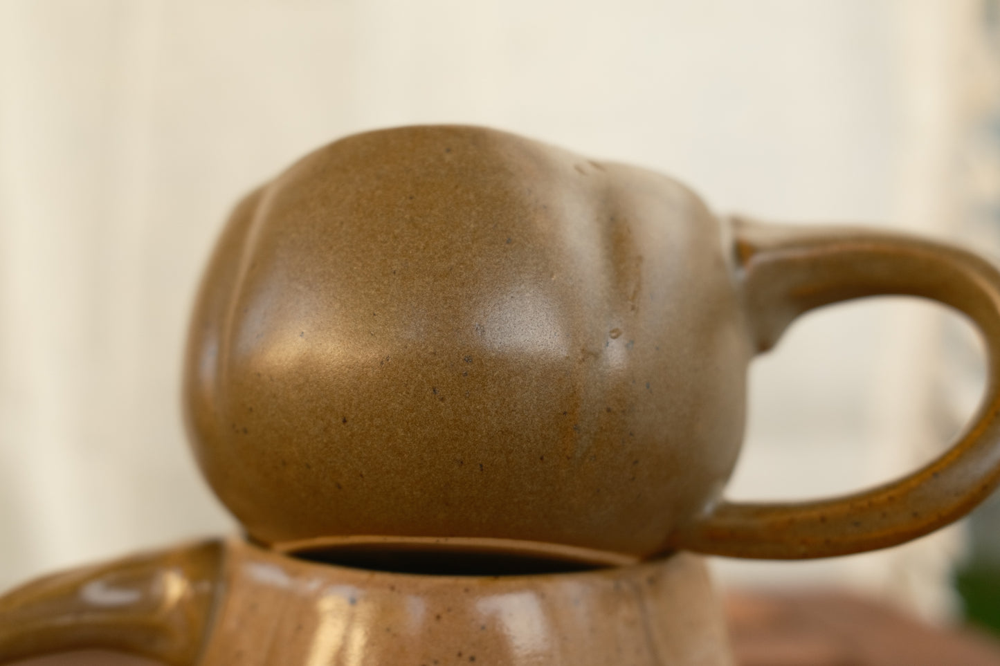 Pumpkin ceramic mug 10oz