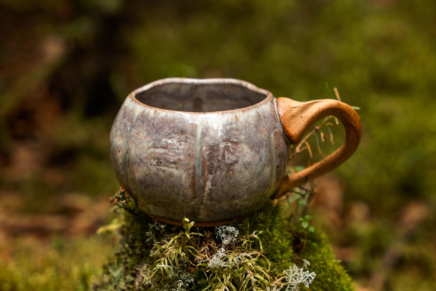 Pumpkin ceramic mug 12oz