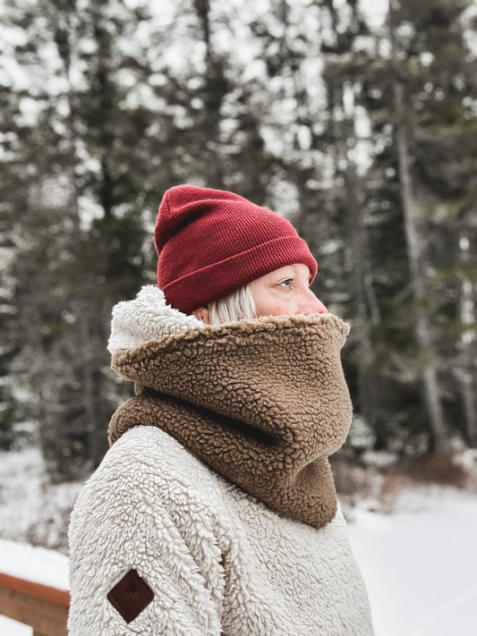 Sherpa snood for humans