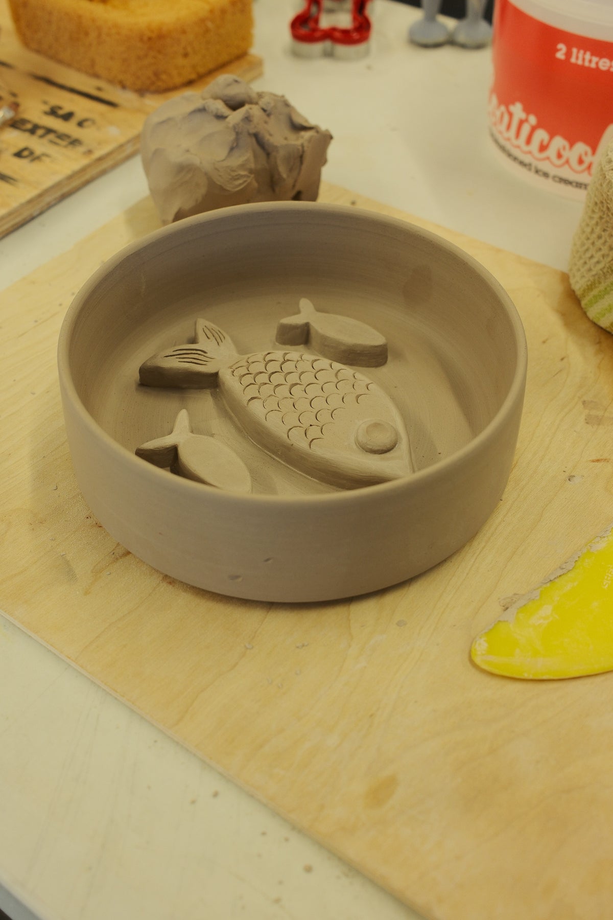 Atelier de décoration de bol chez Betes Gourmandes